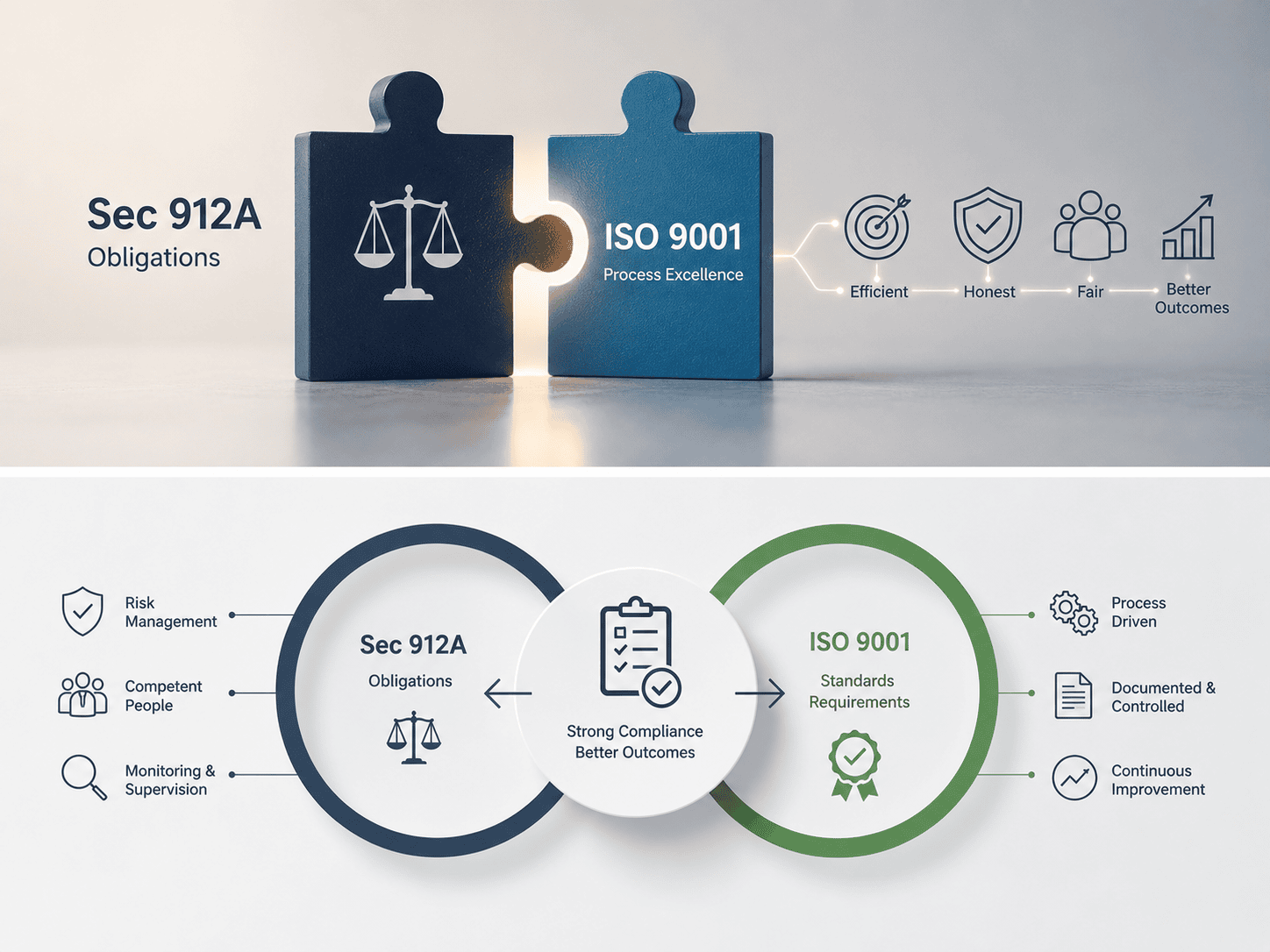 Section 912A Is the Destination. ISO 9001 Is the Roadmap.